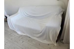 2-zits bank, zit lekker! + mooie sprei