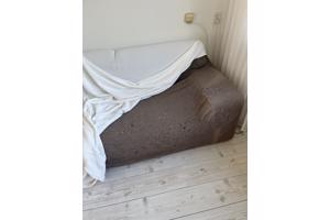 2-zits bank, zit lekker! + mooie sprei