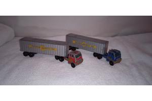 2 Lesney Hendrickson Tractor Inter-State Double Freighter