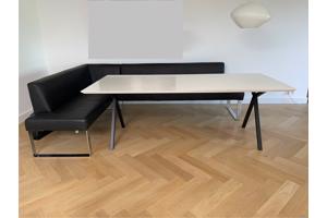 Massief eiken design eettafel