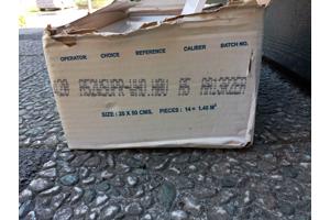 Wandtegels badkamer Wit hoogglans 1 m2 (12st 20x50cm)