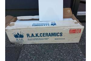 Wandtegels badkamer Wit hoogglans 1 m2 (12st 20x50cm)