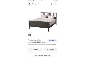 Bedframe Hemnes 140 bij 200