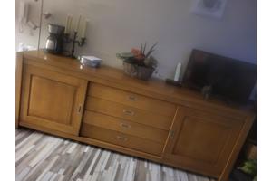 Vitrinekast en dressoir
