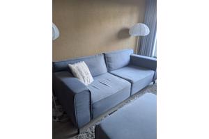 Bank blauw/grijs