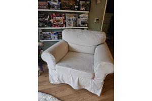 Witte fauteuil