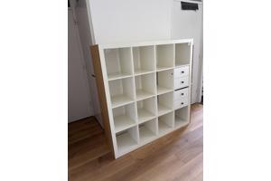 Witte IKEA Kallax kast