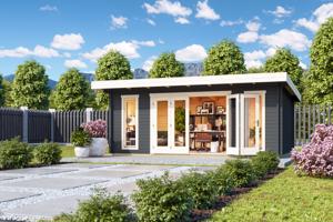 NIEUW Modern tuinhuis Sussex 2 + Bifold Door 2600X1957