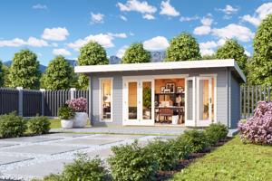 NIEUW Modern tuinhuis Sussex 2 + Bifold Door 2600X1957