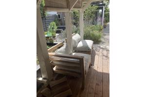 Palletbankjes set