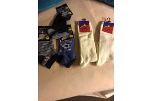 2 keer 3 paar enkel en sport sokken