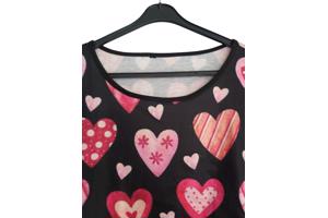 croptop hartjes patroon L