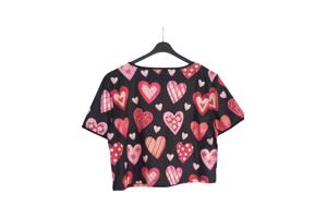 croptop hartjes patroon L