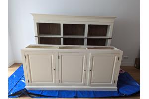 Large white bookcase / storage unit