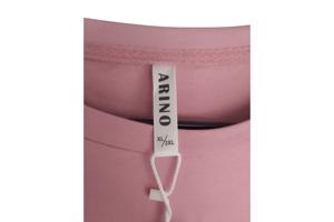 Sweat jurk strass steentjes roze L/XL