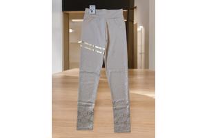 Holala stretchy legging creme goud glitter S/M