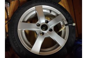 Te koop 4 winterbanden(nieuw)195/50R15 op alu velg steek 108