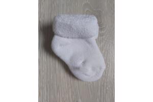 baby sokken  aangenaam zacht badstof met omslag kleur wit ma