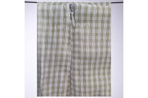 2 delige zomer set rok + top geruit groen L