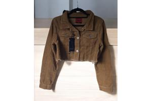 Daisy korte corduroy jas camel M