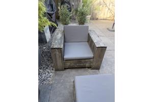 GRATIS Steigerhouten tuinset incl. kussens