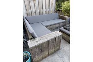 GRATIS Steigerhouten tuinset incl. kussens