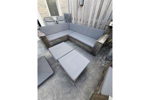 GRATIS Steigerhouten tuinset incl. kussens