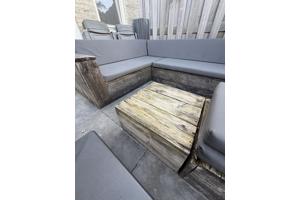GRATIS Steigerhouten tuinset incl. kussens