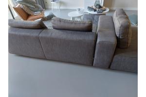 Antraciet bank 3 tot 5 zits