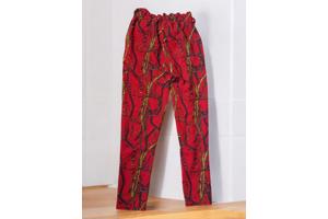 Fashion Design broek rood S/M