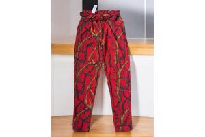 Fashion Design broek rood S/M