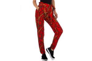 Fashion Design broek rood S/M