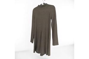 Khaki groene stretchy jurk 2XL/44