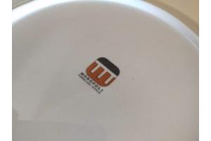 2 Monopoli Porcellana D'Italia borden 22 cm en 28 cm