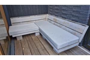 Fijne lounge hoekbank