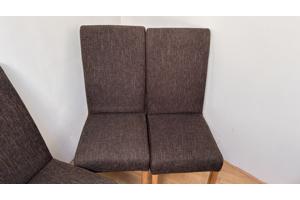 4 Eetkamerstoelen  Nette staat, kunnen nog prima ronde mee.