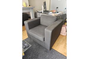 Comfortabele eenpersoons bank