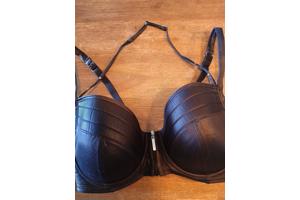 Prachtige zwarte Sapph  bh met rits 85e