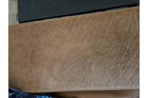 2,5 zits leren cognac bank