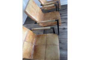 Leren Stoelen voor eetkamer