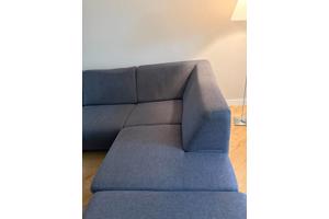 Lounge / chill bank antraciet grijs