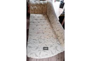 Chaise longue twee persoons bank