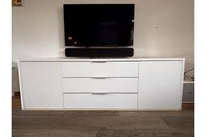 Wit hoogglans dressoir / tv meubel