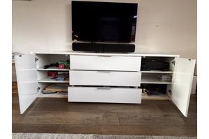 Wit hoogglans dressoir / tv meubel