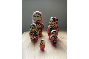 Poppetjes Matroesjkas + Peper en Zout stel