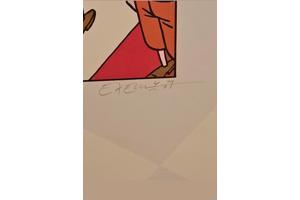 Kuifje zeefdruk - By Exem 1997