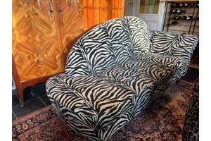 Zwart witte zebrabank