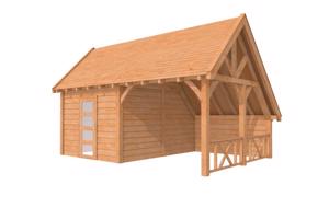 Tuinhuis douglas Classico 2: 600 x 400 cm