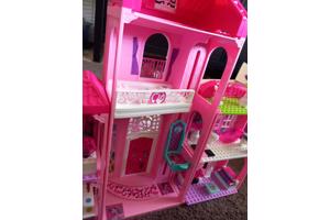 Bloks barbie huis, incompleet