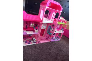 Bloks barbie huis, incompleet